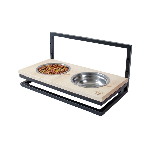 Миска подвійна 10 центів для Джека №5 S/M/L 2х600 мл чорний