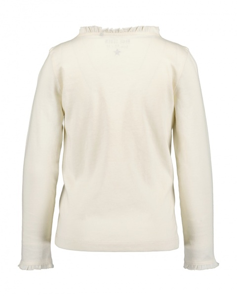 Реглан для девочки Blue Seven Блестка р.128 белый 750731 X* 