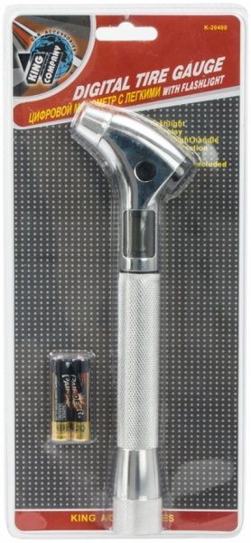 Манометр King Company з ліхтариком К-20400