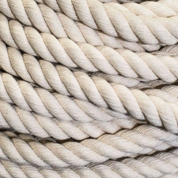 Канат бавовняний-гімнастичний 35 мм бежевий