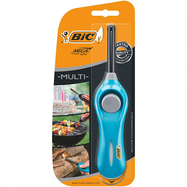 Зажигалка бытовая BIC Megalighter U140 в ассортименте