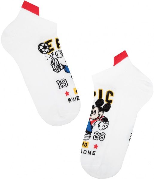 Носки детские Conte-Kids Disney Sport 17С-171СПМ ультракороткие 370 р.20 белый 