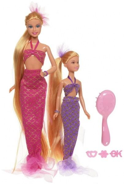 Лялька Defa 8235 русалочка 2 шт аксесесуари В асортименті
