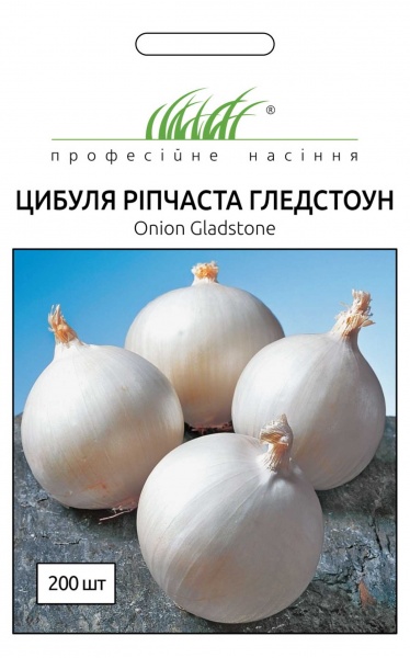 Семена Професійне насіння лук репчатый Гледстоун белая 200 шт. (4823058200712)