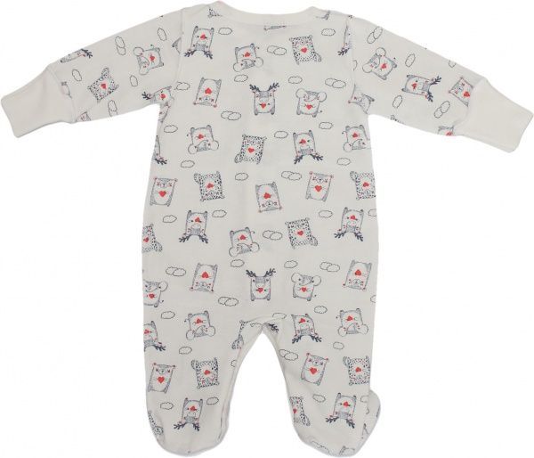 Боди Фламинго ясельный р.56 молочный 365-310 