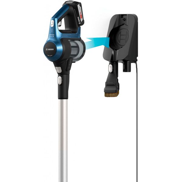 Пылесос аккумуляторный Bosch акумуляторний BBS611PCK blue 