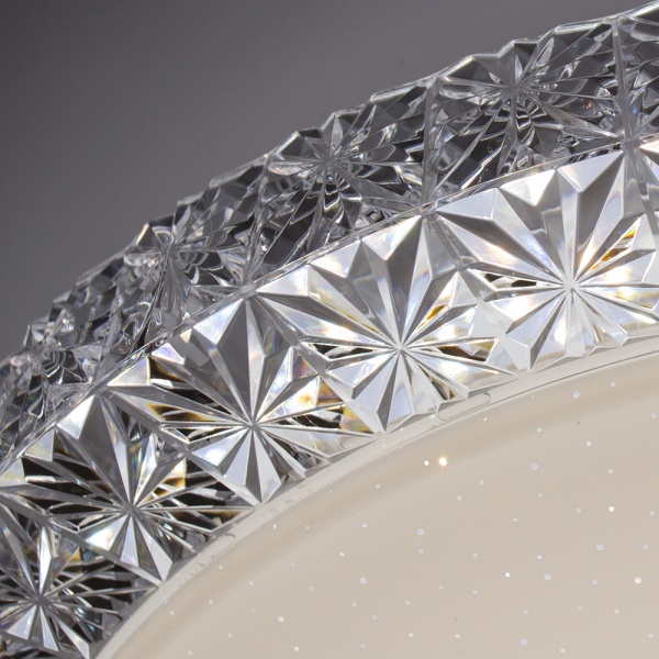 Світильник світлодіодний Luminaria R400 SHINY 40 Вт прозорий/білий 3000-6000 К PLUTON 40W RGB 