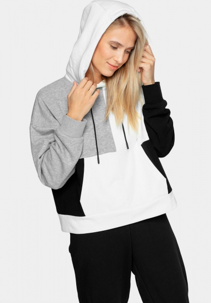 Джемпер 4F H4Z21-BLD022-10S р. M бело-серый