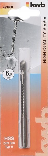 Фреза-свердло KWB по металу 493900
