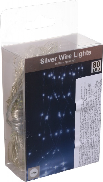 Электрогирлянда Aх9701110 светодиодная (LED) 80 ламп 0,5 м 