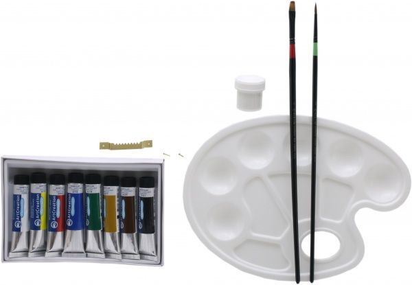 Набор для юного художника Картина Яблоки Rosa Talent 