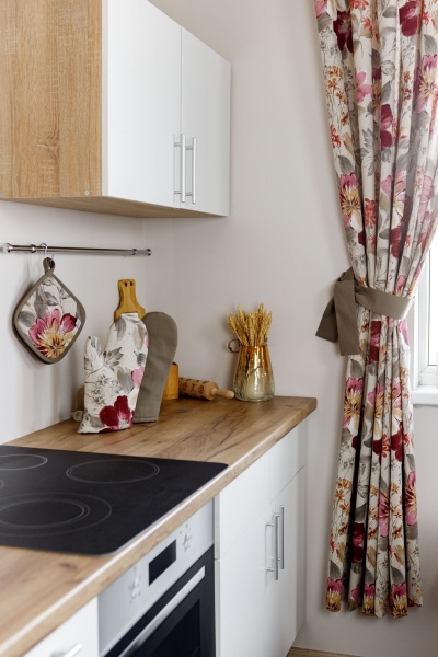 Рукавица Цветок бордро 18x31 см La Nuit 