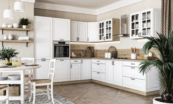 Тумба нижня МС Глорія Н (1ф) 60х82х54 см білий/дуб артізан Грейд