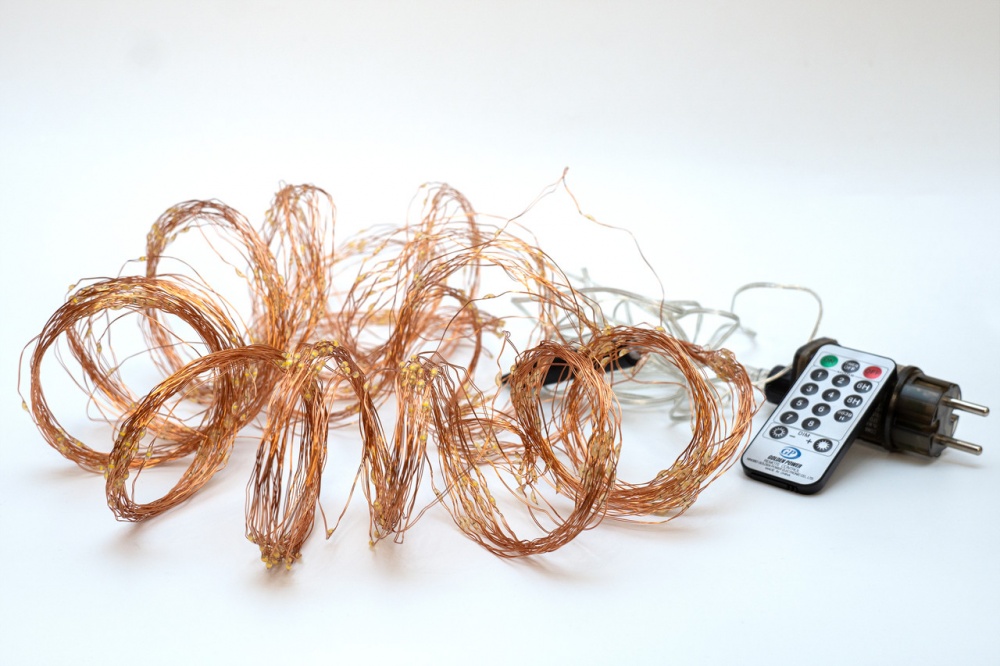 Гирлянда светодиодная Девилон Каскад светодиодная (LED) 700 ламп 3,5 м