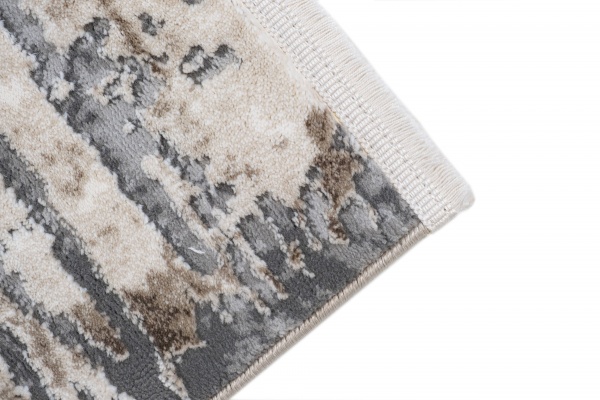 Килим Karmen Carpet GALYA PLUS S3802A GREY/GREY 160x230 см D 