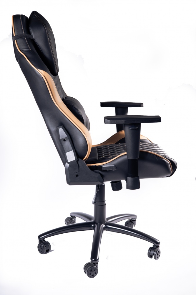 Кресло игровое Tehforward Дрифт черно-коричневый