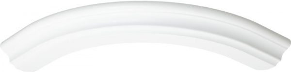 Профіль 1870 верхній радіусний МДФ білий