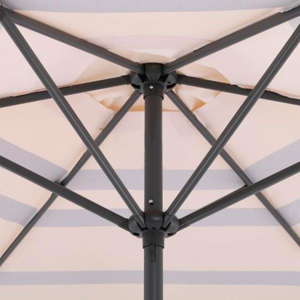 Зонт садовый FNGB-03 светло-коричневый в полоску