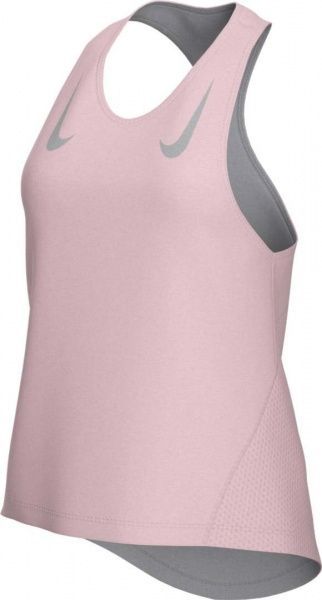 Майка Nike W NK MILER TANK RACER CZ1046-630 M рожевий