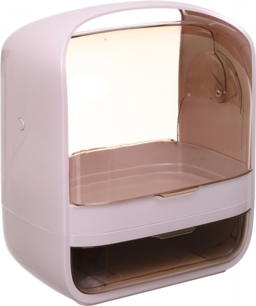 Органайзер для косметики з однією шухлядою 31х19х27 см прозорий 