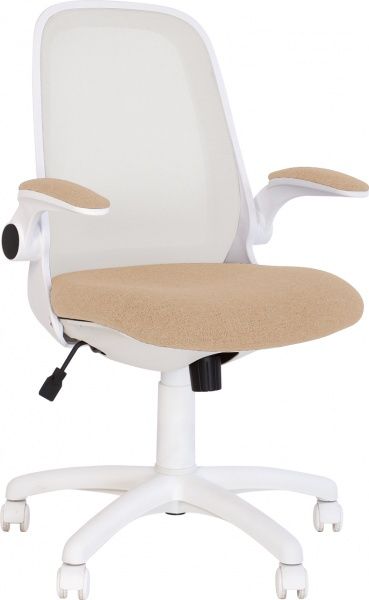 Кресло детское Nowy Styl GLORY GTP WHITE TILT PW62 (CH) TK/05 FJ-1 светло-серый/бежевый 