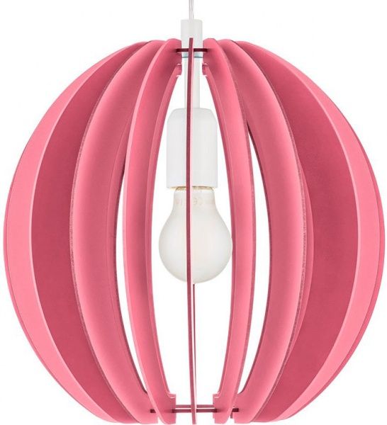Світильник підвісний Eglo Fabella 1x60 Вт E27 рожевий 95953 