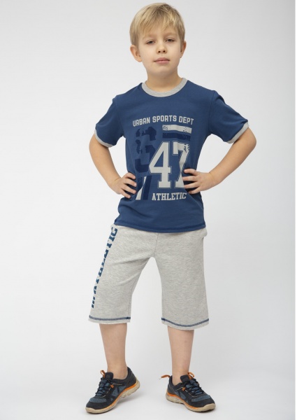 Костюм для хлопчиків Roksana №0012/12142 р.146-152 синій-сірий 