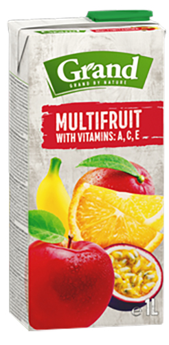 Напиток соковый Grand Мультифрукт 1л 