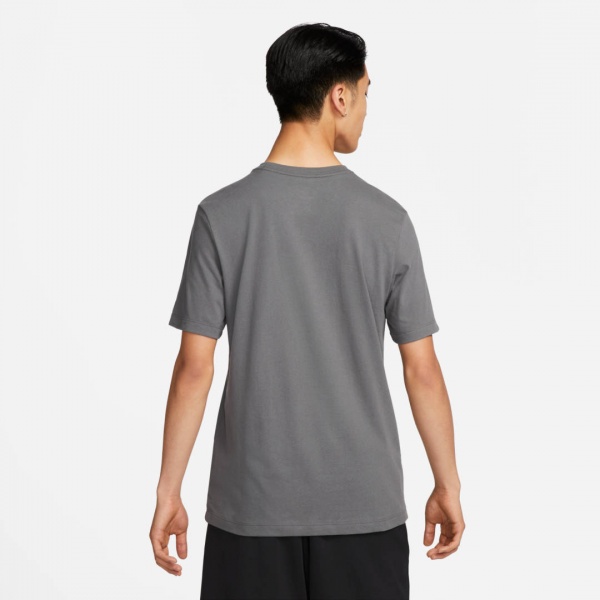 Футболка Nike M NK DF TEE CAMO GFX DR7561-068 р.2XL сірий