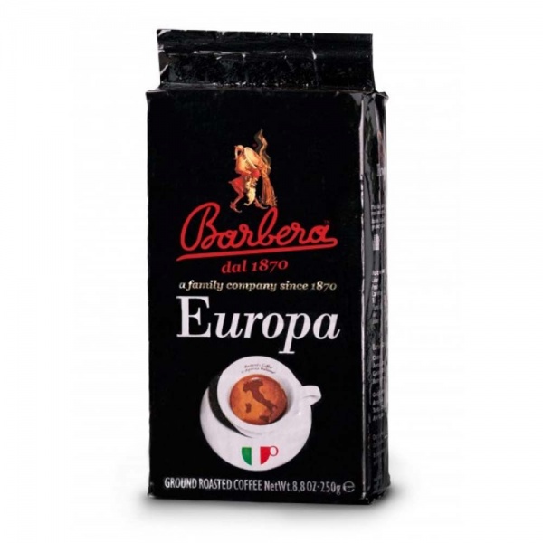 Кава мелена Barbera Europa 250 г