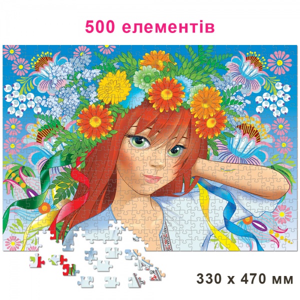 Пазлы КФИ Мисс Украина 9503