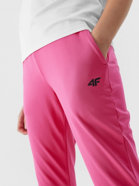 Штани 4F TROUSERS FNK M334 4FJAW23TFTRM334-20S р. 146-152 рожевий