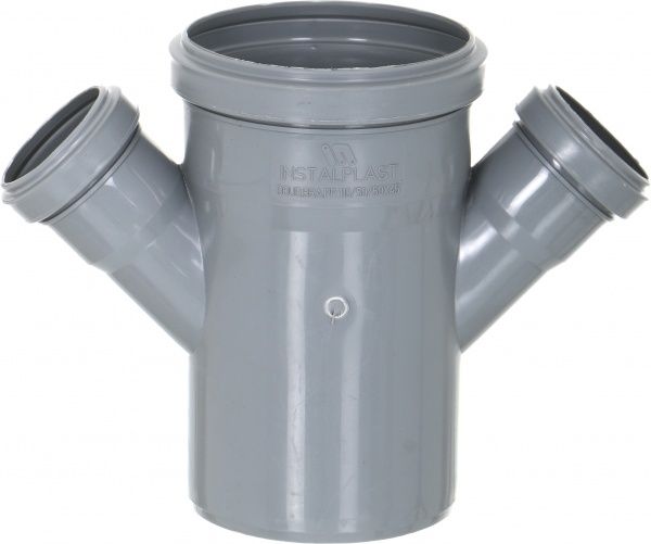 Хрестовина Інсталпласт d110x50 мм 45°