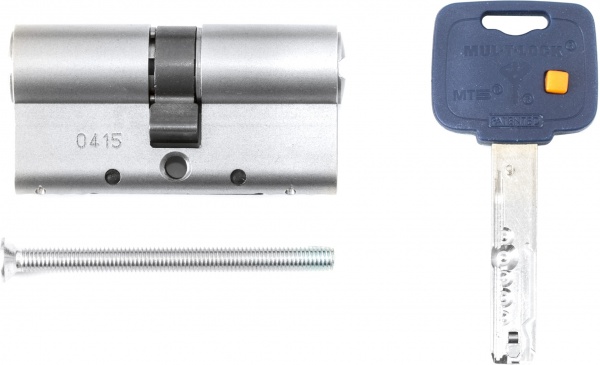 Цилиндр Mul-T-Lock MT5 31x31 ключ-ключ 62 мм никель