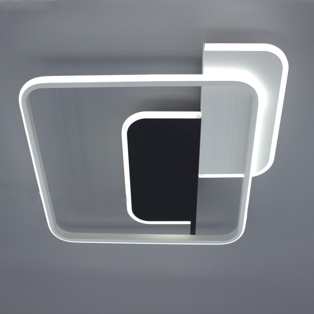 Светильник настенно-потолочный ESLLSE CODE 3S 70 Вт 500×490×55 мм 70 Вт белый с черным 3000-6500 К 10434