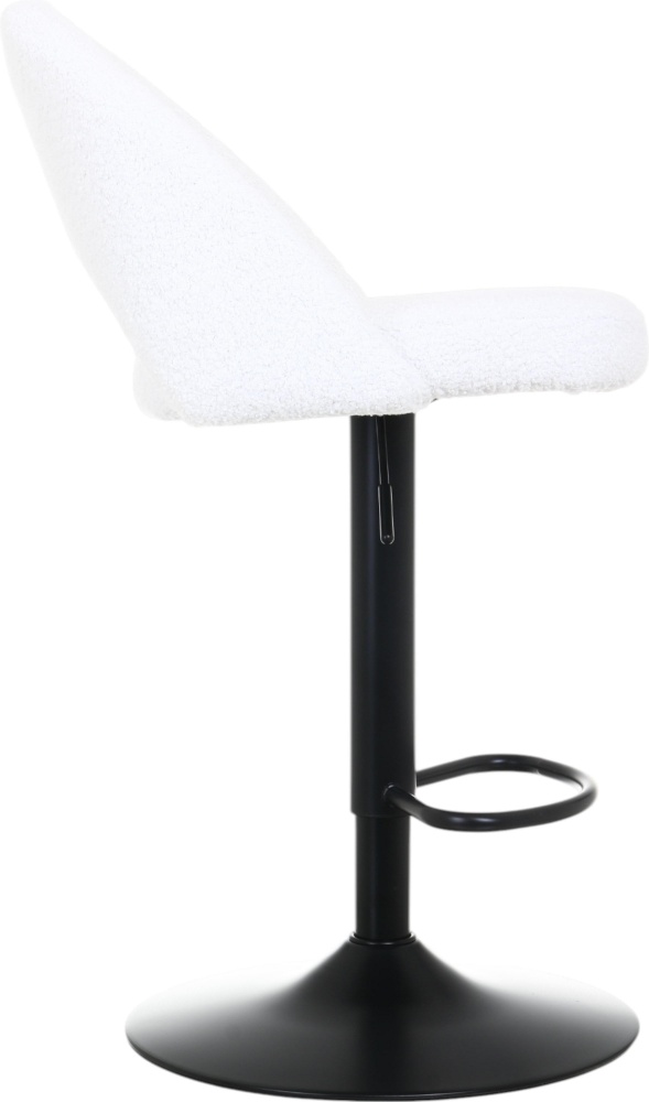 Стул барный ROUND UF TEDDY-11 480х510х910-1110 мм белый