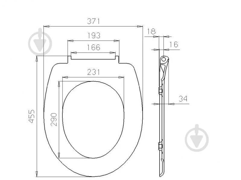 Сиденье для унитаза EGO SOFT CLOSE
