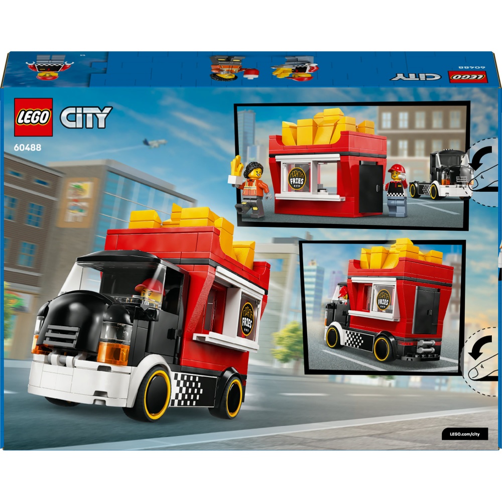 Конструктор LEGO City Грузовик с картофелем фри 60488