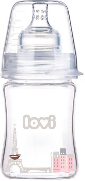 Пляшечка Lovi Diamond Glass Retro girl 150 мл 74/102