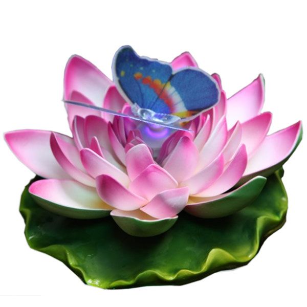 Лотос с бабочкой 23.5x22x13.5 см