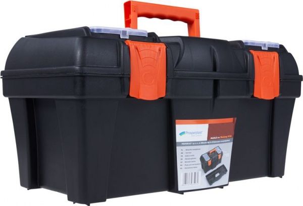 Скриня для ручного інструменту для дрібних деталей Prosperplast MUSTANG (550x267x270) з 2 органайзерами N22R 22