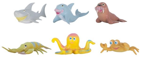 Набір фігурок DINGUA Мешканці океану 