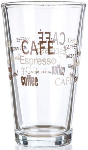 Стакан для латте Cafe II в ассортименте 455 мл 1 шт. Banquet 