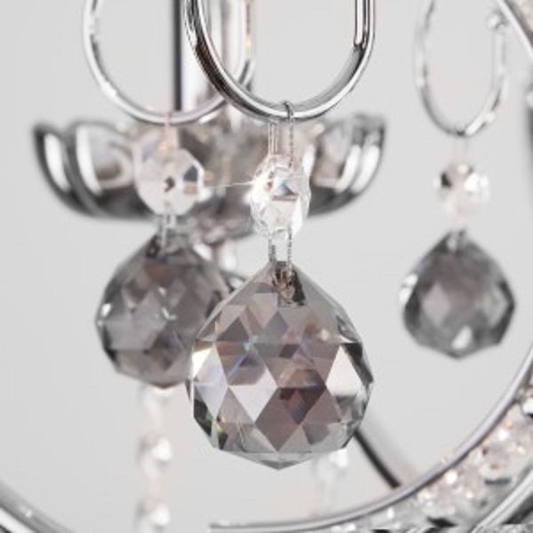 Люстра подвесная Strotskis Brezza 8x60 Вт E14 хром 10107/8 