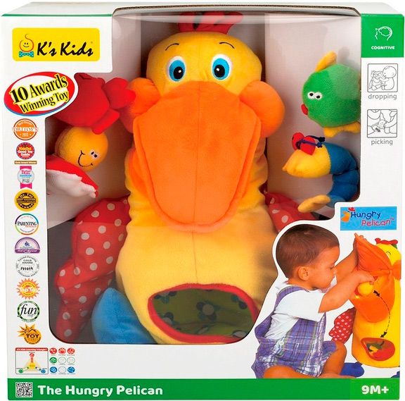 Развивающая игрушка K`s Kids Голодный пеликан KA10208-GB