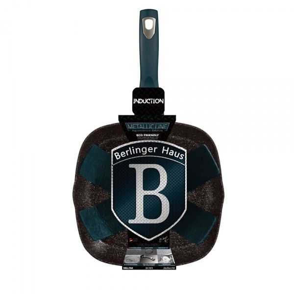 Сковорода-гриль Metallic Line AQUAMARINE Edition 28 см BH 1873 Berlinger