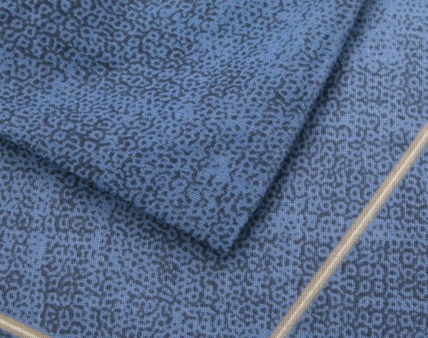 Комплект постільної білизни Puzzle сімейний синій UP! (Underprice) 