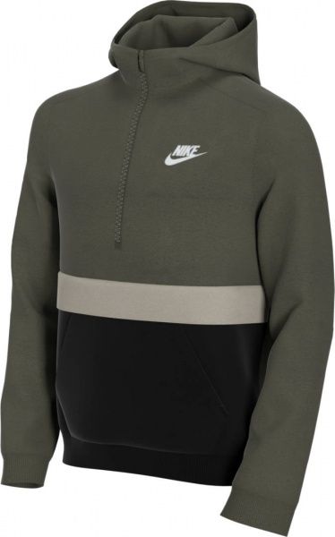 Джемпер Nike B NSW CLUB HZ CQ4297-325 р. S зелений
