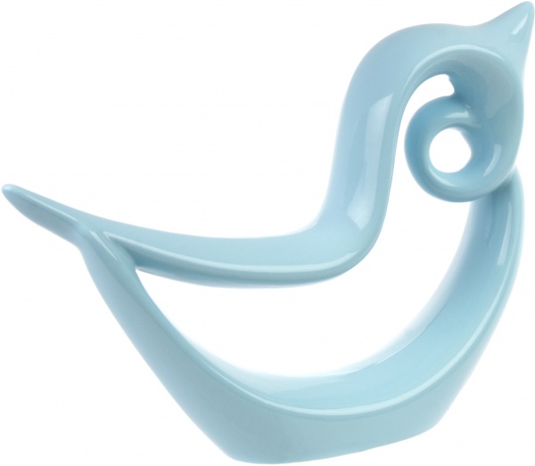 Статуетка Пташка небесно-блакитна 601-17 Eterna