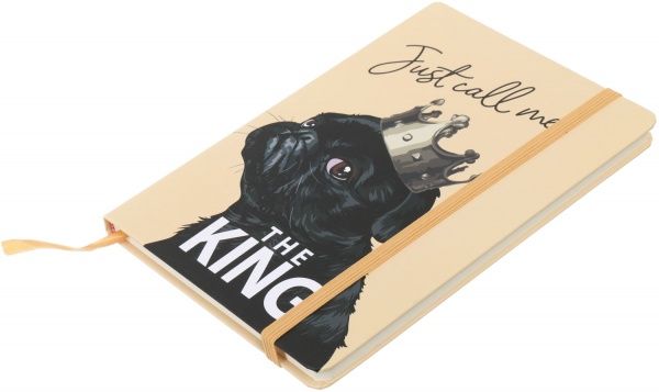 Блокнот Выдающиеся звери король 21x14,5 см